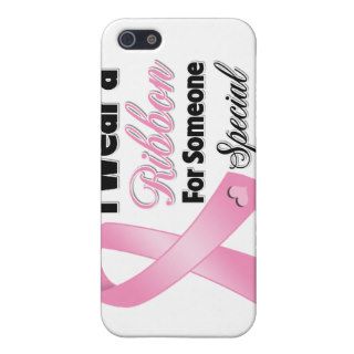 Breast Cancer Ribbon Someone Special Case For iPhone 5
