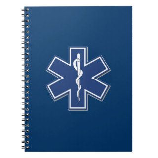 EMS Star of Life Note Book