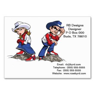 Cowgirl Cowboy Business Cards