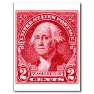 1932 Washington Bicentennial Stamp Postcards