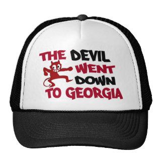 The Devil Went Down to Georgia Mesh Hats