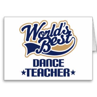 Dance Teacher Gift Card
