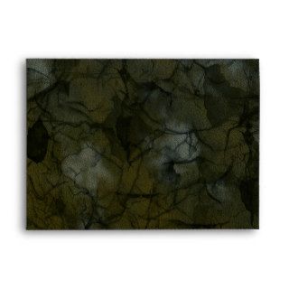 NATURE CAMOUFLAGE Greeting Card Envelope