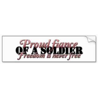 Freedom is never free bumper stickers