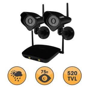 Defender PHOENIX Wireless 520 TVL Indoor/Outdoor Surveillance Camera with 450 ft. Range (2 Pack) DISCONTINUED 22300
