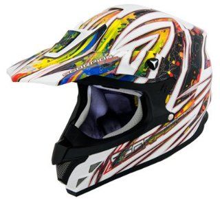 Scorpion VX 34 Trix Multi Off Road Helmet (XS) Automotive