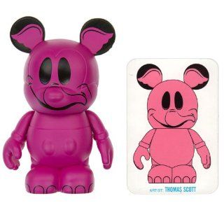 Pink Elephant (Chase) by Thomas Scott   Disney Vinylmation ~3" Animation Series #1 Designer Figure (Disney Theme Parks Exclusive) Toys & Games