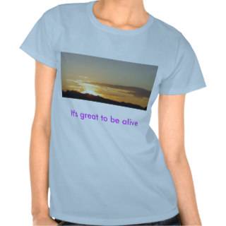 Sunrise in Arizona T shirts