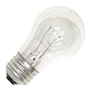Ushio 1003214   15 Watt Light Bulb   A15   Clear   Appliance   20, 000 Life Hours   175 Lumens   120 Volt   Incandescent Bulbs  