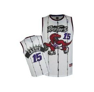 NBA Toronto Raptors #15 Vince Carter Replica Jersey white (L(175 180CM))  Sports Fan Jerseys  Sports & Outdoors
