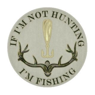 Funny If Im Not Hunting Im Fishing Antler Lure RND
