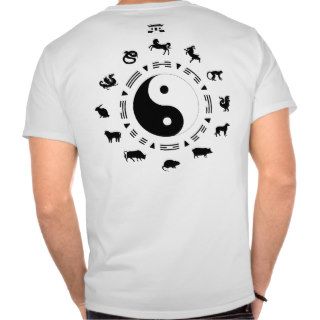 Chinese signs   Horse Tee Shirt