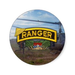 army airborne ranger vietnam war patch Stickers