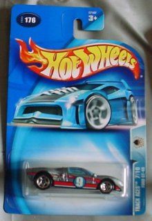 Hot Wheels 2003 Track Aces Ford GT 40 7/10 #176 SILVER Toys & Games