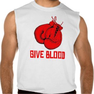 Give Blood Boxing Sleeveless Shirt