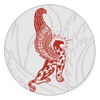 Griffin 1 ~ Legend Eagle Head Lion Body Creature Stickers