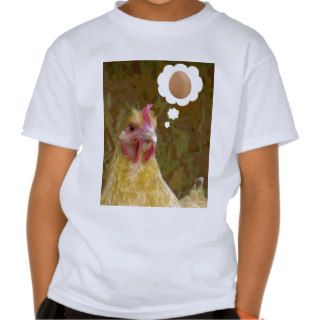 Chicken and egg t shirts