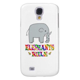 Elephants Rule Galaxy S4 Case