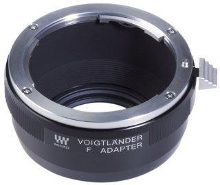 Voigtlander Micro 4/3 Adapter for using Nikon F Lenses on Micro 4/3 Cameras  Camera Lens Adapters  Camera & Photo