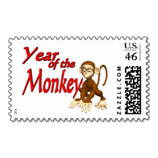 Year of the Monkey Stamp