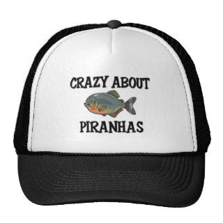 Crazy About Piranhas Trucker Hats