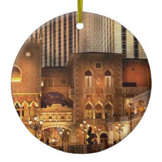 City   A touch of Sicily Christmas Ornament