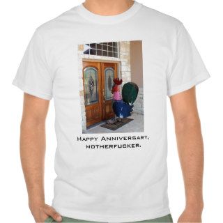 Happy anniversary t shirt