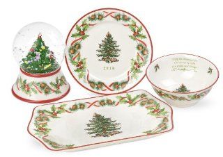 Spode Christmas Tree 2010 Annual Collectible Set Kitchen & Dining