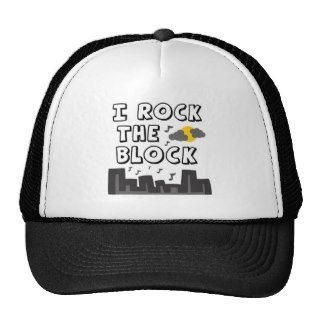 I Rock The Block Trucker Hats