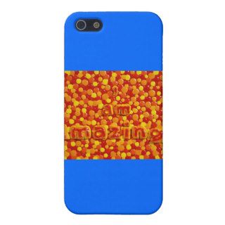 I am Amazing 3D Chubby Art Mixed Media Painting Cases For iPhone 5