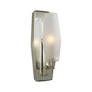 Barbara Barry Lighten Up Sconce in Pewter with Mirrored Backplate and Frosted Glass by Visual Comfort BBL2034PWT FG   Wall Sconces  