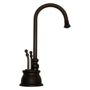 Whitehaus 2 Lever Handle Instant Hot/Cold Water Dispenser in Mahogany Bronze WHFH HC4550 MABRZ