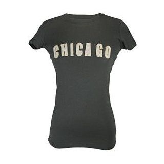 T Chicago Ladies Applique Clothing