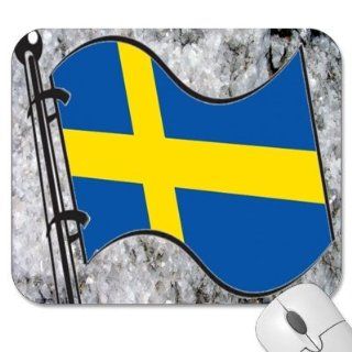 Mousepad   9.25" x 7.75" Designer Mouse Pads   Design Flag   Sweden (MPFG 184)  