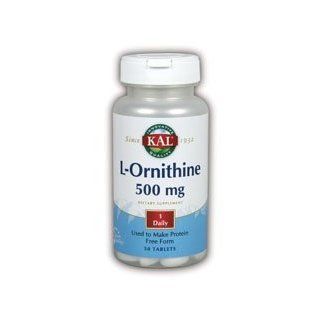 L Ornithine 500mg Kal 50 Tabs Health & Personal Care