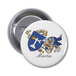 Martin Family Crest Pin