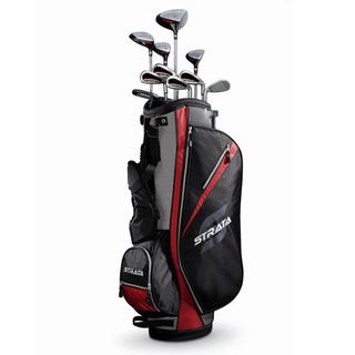 Callaway Mens Strata 13 Piece Golf Complete Set Callaway Bag & Club Sets