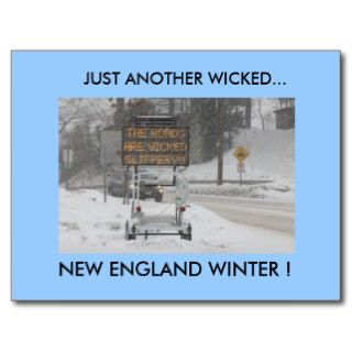 WICKED SLIPPERY MAINE, JUST ANOTHER WICKED,POST CARD