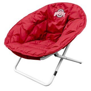 Logo Chair Ohio State Buckeyes NCAA Adult Sphere Chair LCC 191 15  Sports Fan Folding Chairs  Sports & Outdoors