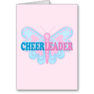 Cheerleader Card