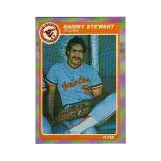 1985 Fleer #192 Sammy Stewart Sports Collectibles