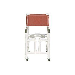 [Itm] 20"W Between Armrests [Acsry To] PVC Shower Economy Chair   Reclining Showsee description Health & Personal Care