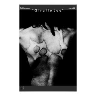 Giraffe Joe [SilverGloss_LimitedSelections] Posters