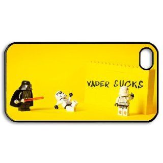 Funny Cute Star wars darth vader with stormtrooper iphone 4 4s case Tide Apple iPhone 4 4S Best Case Cover Cell Phones & Accessories