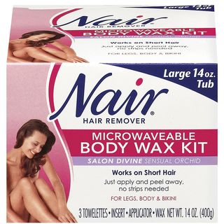 Nair Salon Divine Microwavable Body Wax Kit Nair Body Hair Removal