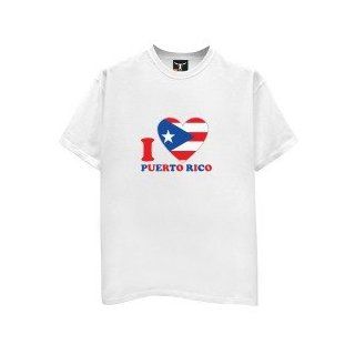 I Love Puerto Rico T Shirt Clothing