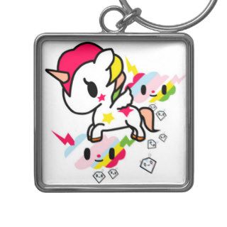 Kawaii Unicorn Keychain