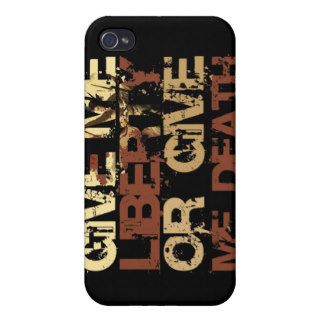 Give me Liberty or give me Death Covers For iPhone 4