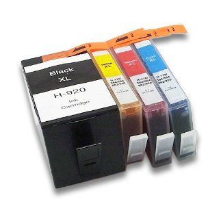 Generic Replacement Ink Cartridges 1PB+1C+1M+1Y Compatible with Conon CLI 221 without Chip Pack of 4