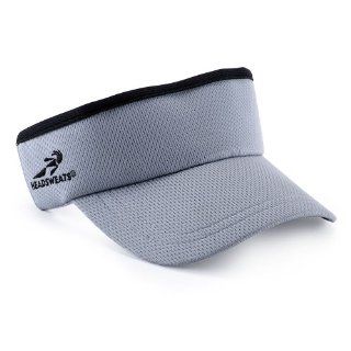 Gray Headsweats Customizable 7703 221 CoolMax Chef Visor   Visors Headwear